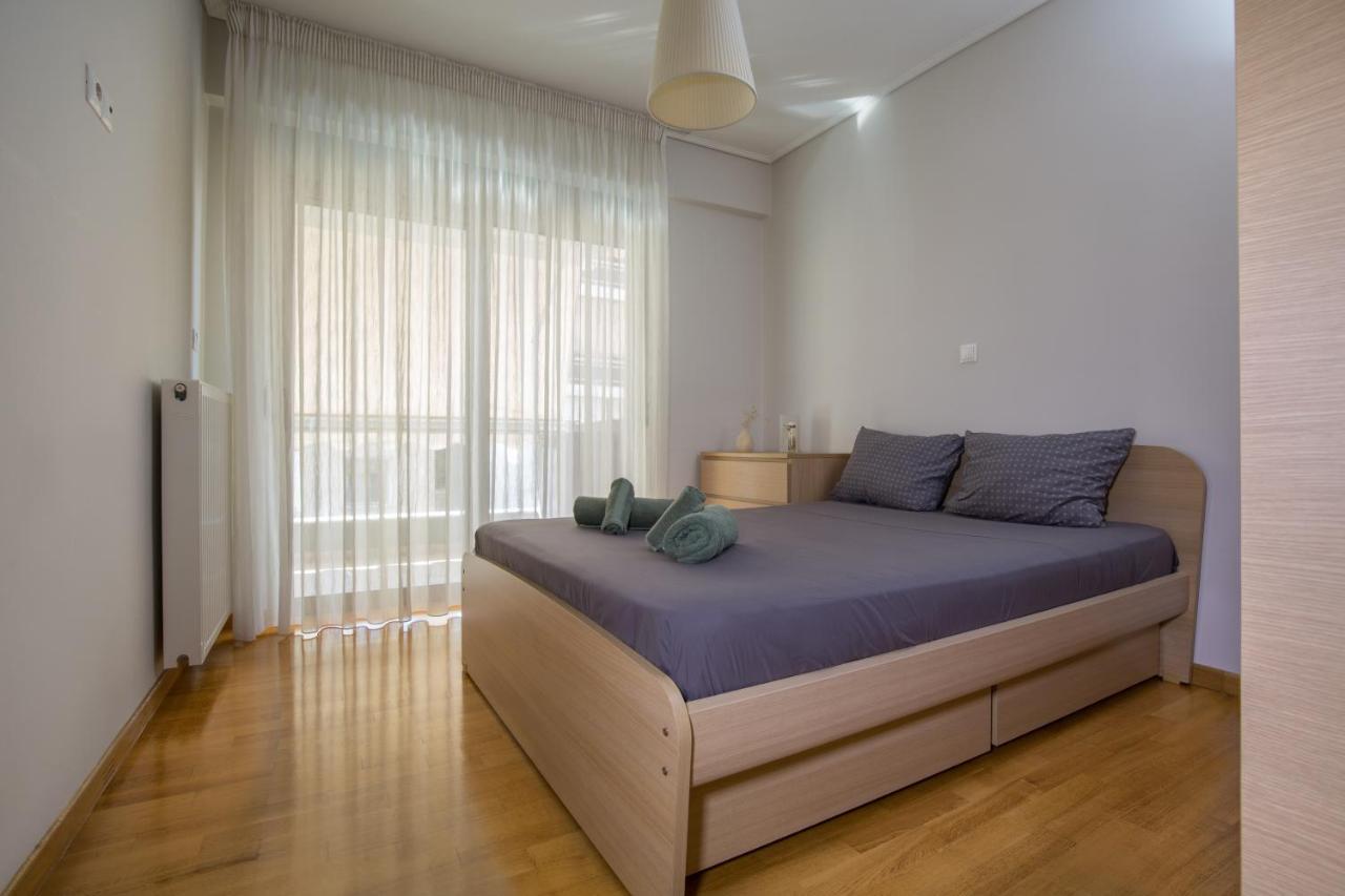 Lovely New Βuild Flat Near Metro - Free Parking Ateny Zewnętrze zdjęcie