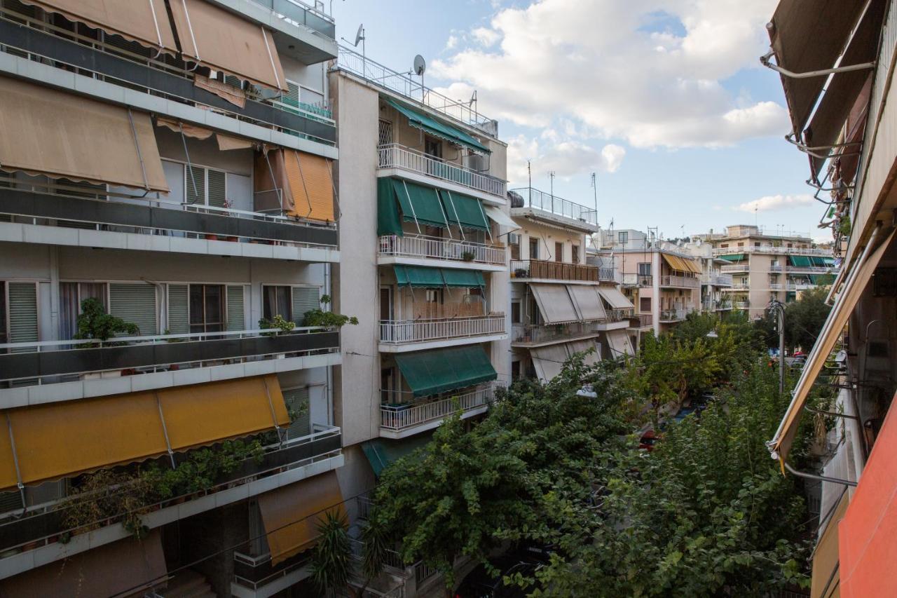 Lovely New Βuild Flat Near Metro - Free Parking Ateny Zewnętrze zdjęcie
