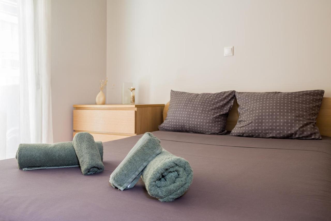 Lovely New Βuild Flat Near Metro - Free Parking Ateny Zewnętrze zdjęcie