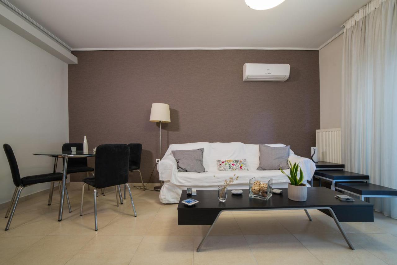 Lovely New Βuild Flat Near Metro - Free Parking Ateny Zewnętrze zdjęcie