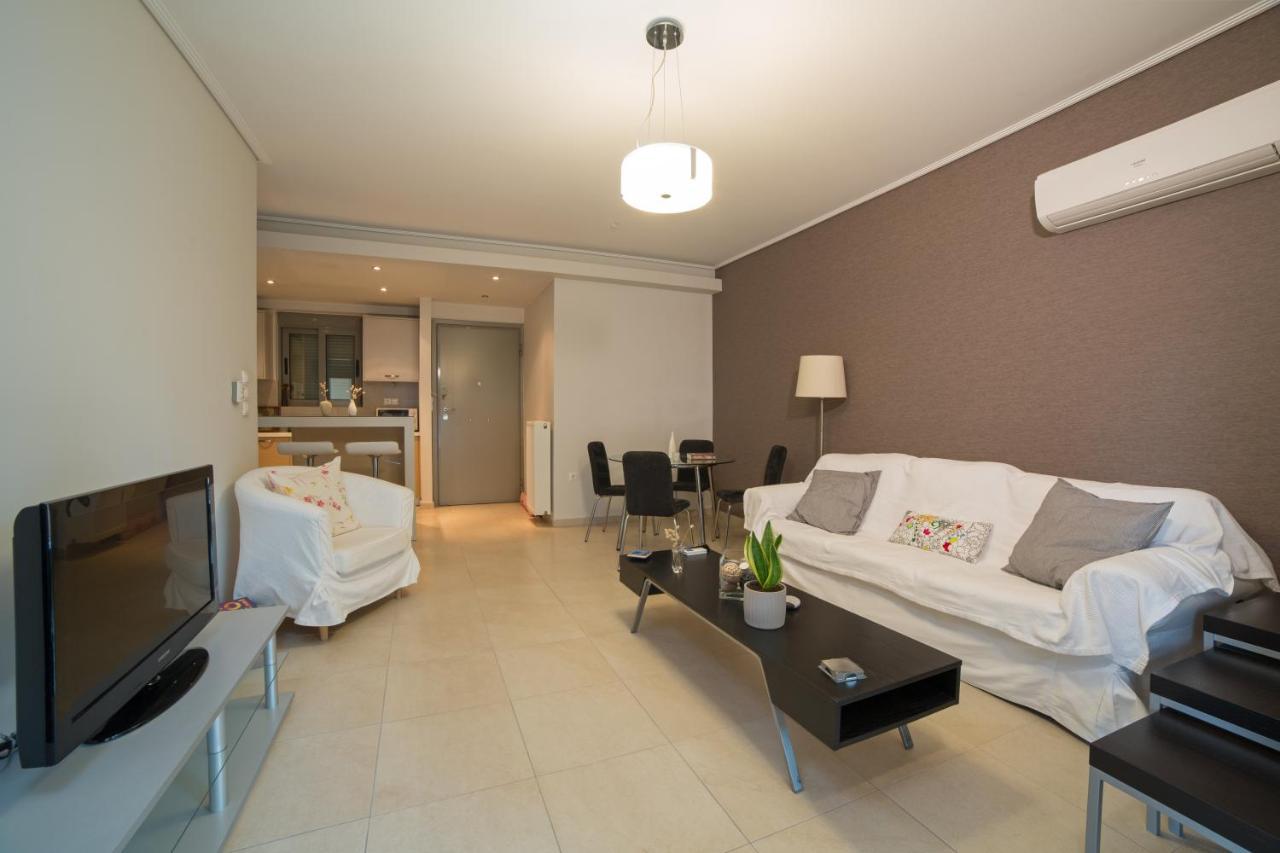Lovely New Βuild Flat Near Metro - Free Parking Ateny Zewnętrze zdjęcie